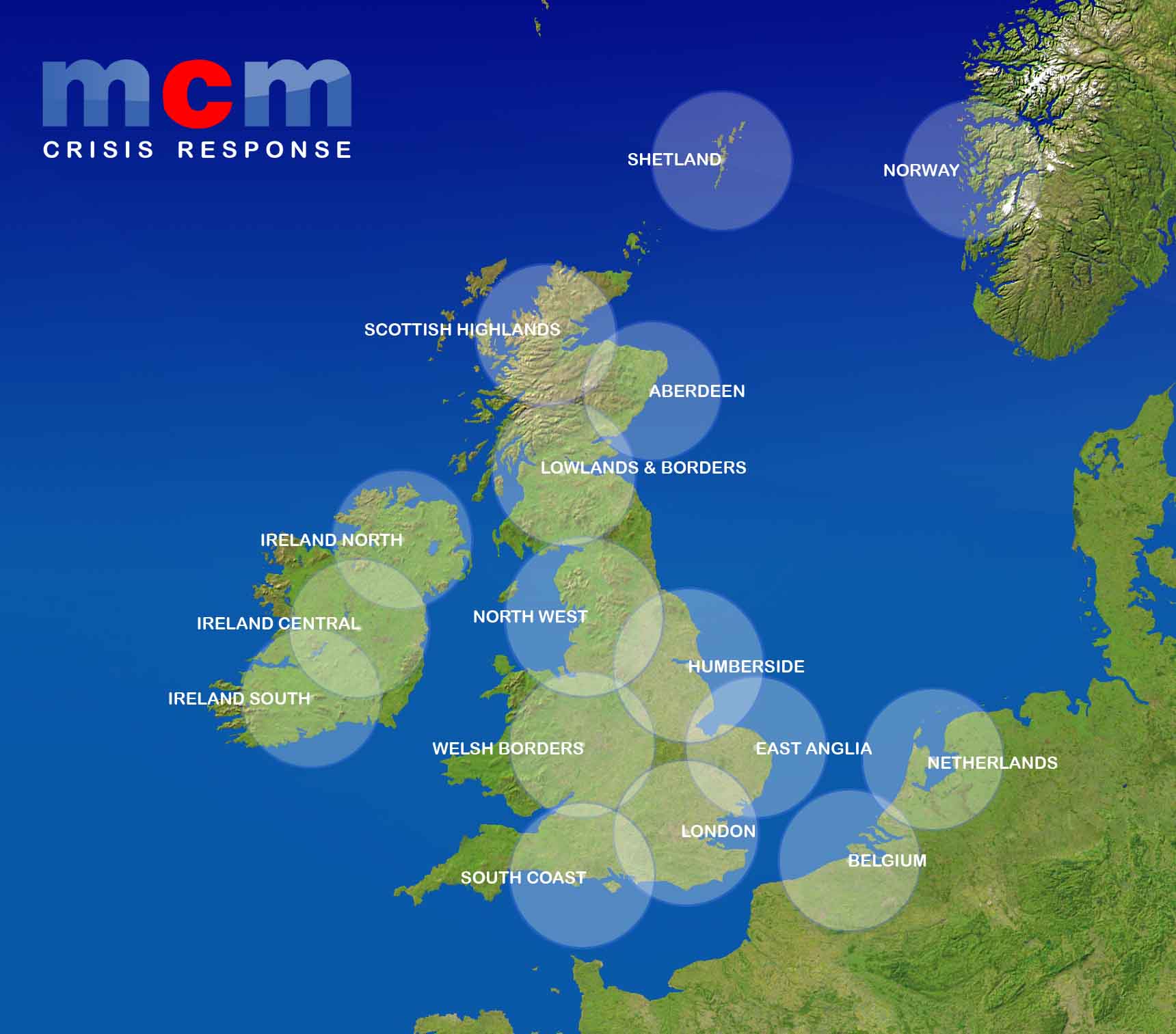 MCM Network Map